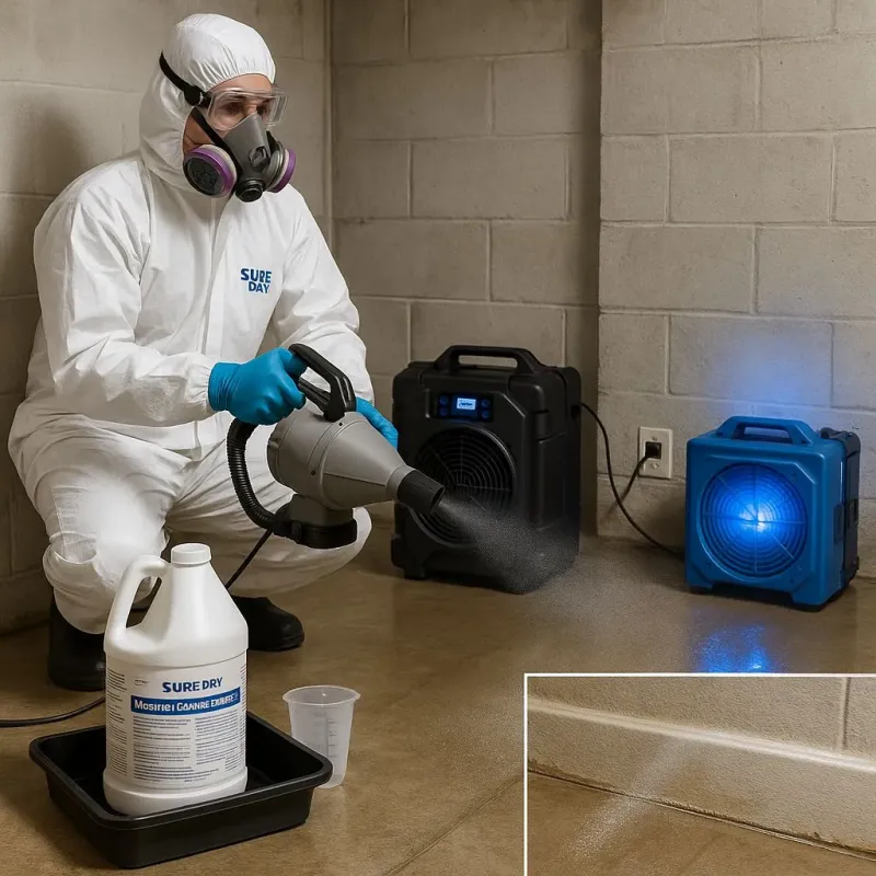 Sanitization and Odor Removal process in Gibsonburg, OH
