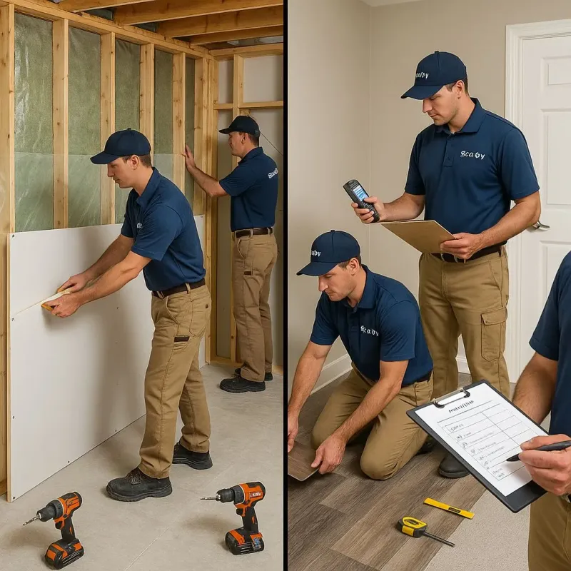 Repairs and Reconstruction process in Gibsonburg, OH